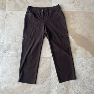 Chico’s Zenergy brown Cargo pants